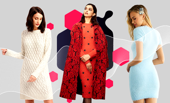Deepika Padukone’s Sweater Dress Is Cute. We Found 5 Other Fuzzy, Warm Dresses For When It’s Chilly Outside