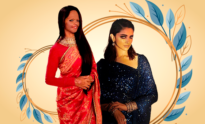 Deepika Padukone And Laxmi Agarwal Wore Gorgeous Sabyasachi Sarees And Looked Absolutely Lovely. We’re Not Crying, You Are