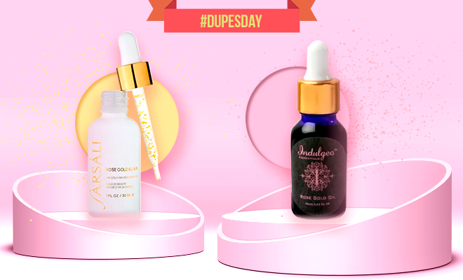 #Dupesday: Farsali’s Rose Gold Elixir Has A Dupe That Will Give Your Skin The TLC It Deserves