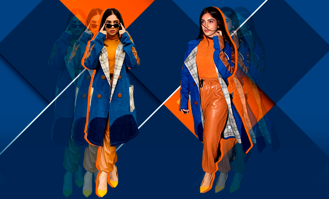 Bhumi Pednekar Did Street Style Colour Blocking In Leather Pajamas And It Looks Hot