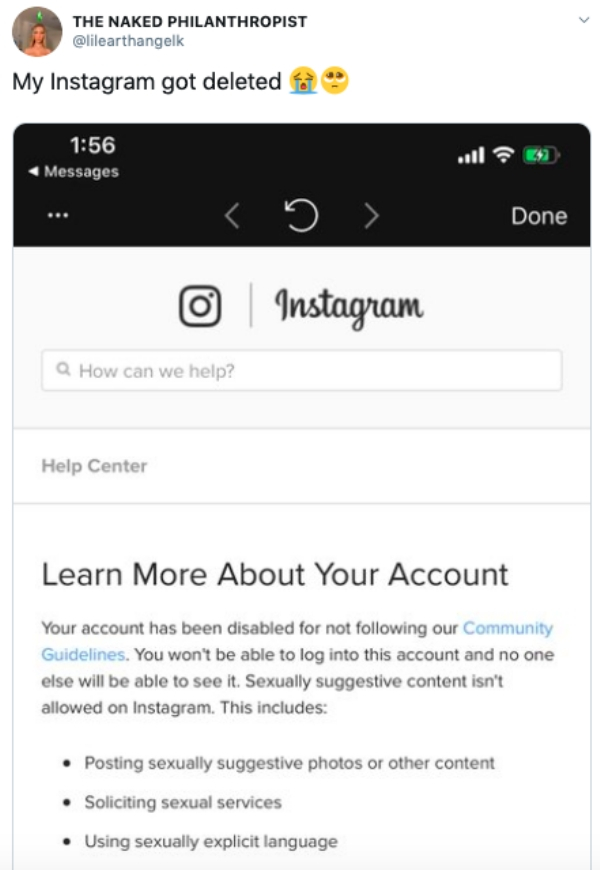 An Instagram Model Raised 500K By Exchanging Nudes For Donations For