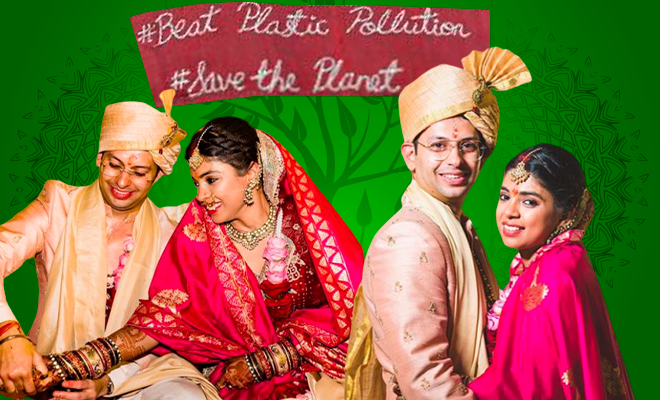 This Mumbai Couple Had An Eco-Friendly Wedding Including Planting Trees For Every Guest That Attended. We Love This