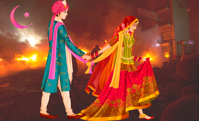 hindu-wedding-delhi riot