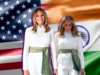 Melania Trump’s White Suit For The State Visit Comes With One Desi Detail. Michelle Obama Did It Better