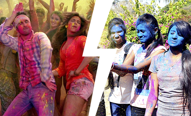 5 Expectations We All Have From Holi Thanks To Bollywood. The Reality Is So Different. First Of All, No One Wears White