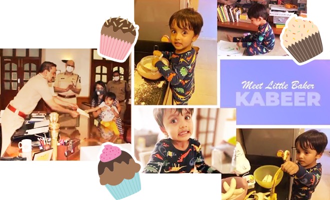 This Little Hero Sold Cupcakes To Raise Funds For The Mumbai Police Foundation To Celebrate Their Work During The Pandemic
