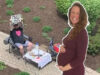 This Man Couldn’t Meet His Pregnant Wife Due To Covid 19 Restrictions So He Set Up A Dinner Date Outside Her Hospital Window!