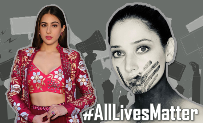 Dear Bollywood, Let Me Tell You Why Your ‘All Lives Matter’ Hashtag Is Tone Deaf And Makes You Look Bad