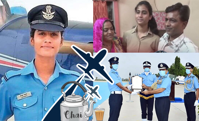 Aanchal Gangwal Is The Daughter Of A Tea Seller Who Just Got Commissioned Into The Indian Air Force After Topping The Academy. She Is Such An Inspiration