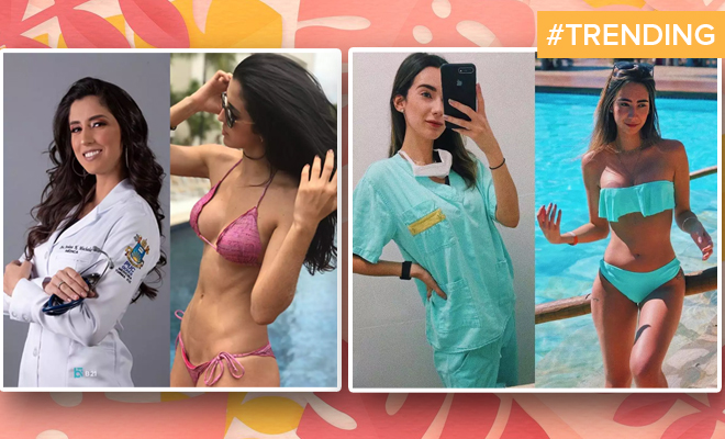#Trending: Female Medical Professionals Are Posting Bikini Pictures To Protest Against A Sexist Study That Says It’s Unprofessional For Them To Post Bikini Photos.