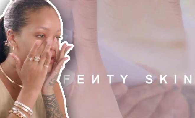 Fenty Skin Is Coming Out And Rihanna Appeared Bare Faced In A Video To Launch The Brand. She’s Gorgeous