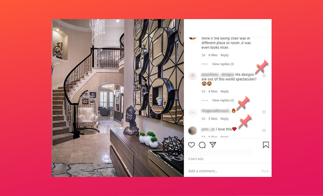 Instagram’s New Feature Allows Pinning Of Comments To Give Users More Agency And Weed Out Bullies. We Think It’s A Good Thought!