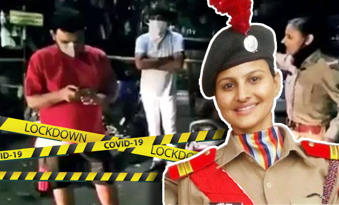 FI Policewoman Gets Transferred For Doing Duty