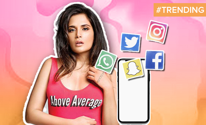 #Trending: Richa Chadha Talks About How Social Media Takes Up Too Much Time And We Can Completely Relate