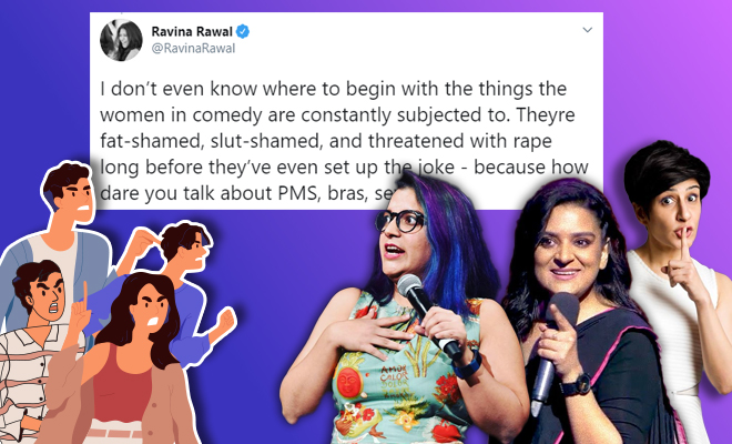 The Stark Plight Of Women In Comedy Is Highlighted In This Twitter Thread. Female Comics Get Rape Threats Far Too Often