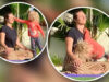 A Video Of A Mother Trying To Meditate While Her Daughter Playfully Disturbs Her Is Going Viral. This Is So Entertaining To Watch