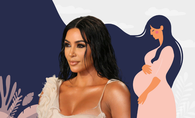 Kim Kardashian SKIMS Maternity
