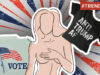 A Woman In The US Was Stopped From Voting Because She Was Wearing An Anti-Trump Tee. So She Voted Topless