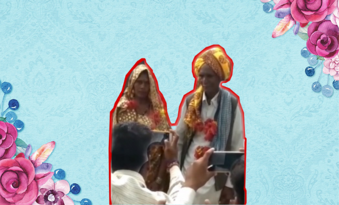 This 70-Year-Old Man Tied The Knot With This 55-Year-Old Woman In Madhya Pradesh. They Found Love On A Hospital Bed