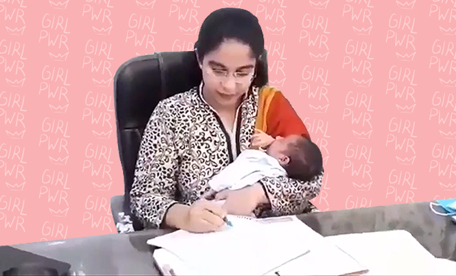 Fl-IAS-Officer-Joins-Work-Within-14-Days-Of-Childbirth