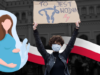 Women In Poland Take To The Streets To Protest Against The Government’s Near Total Ban On Abortions. Women Need Their Choice Back!