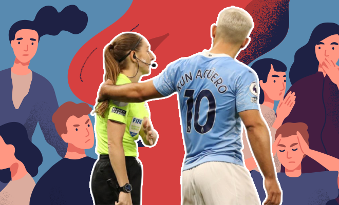 Sergio Aguero Putting His Hand On A Female Referee’s Shoulder Wasn’t Sexist. Here’s Why