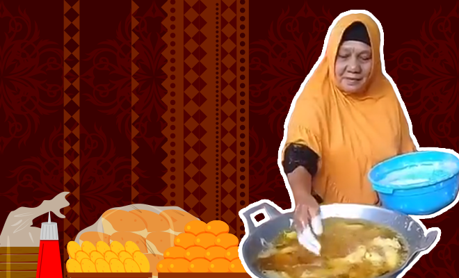 A Viral Video On Social Media Shows A Woman Dipping Her Hand In Hot Oil To Fry Food. We Are Shook