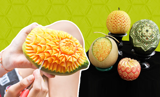 This Japanese Artist Carves Intricate And Gorgeous Patterns Into Fruits. They’re So Pretty, You Won’t Want To Eat Them