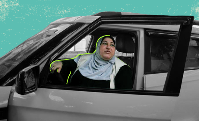 Fl-Gaza-now-has-a-woman-taxi-driver
