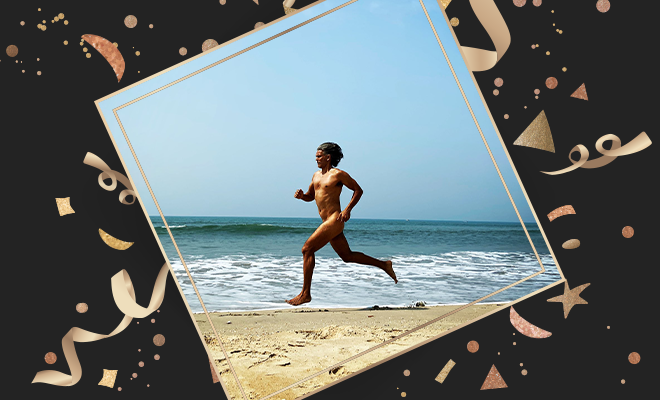 Milind Soman Posted A Picture Of Himself Running Nude On A Beach. He Is Being Appreciated, While Women Get Trolled
