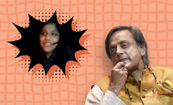 Tenth Grade Girl Is So Incredible With Her English, She Introduced Shashi Tharoor To New Words! Isn’t That Supercalifragilistic?