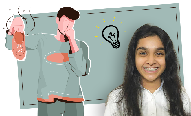 A 16-Year-Old Entrepreneur, Aalya Vora, Has Developed A Product To Combat Smelly Shoes