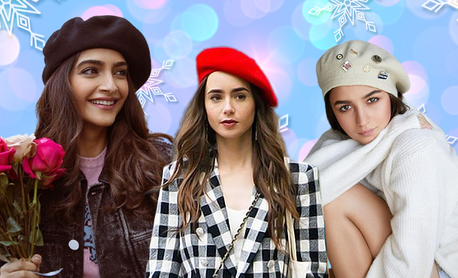 The French Beret Is The Hottest Fashion Trend This Winter. Alia And Sonam Were Spotted Wearing One