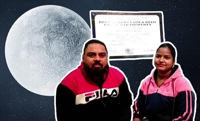 This Man From Ajmer Just Bought A Three Acre Plot On The Moon For His Wife. This Gift Is Out Of This World