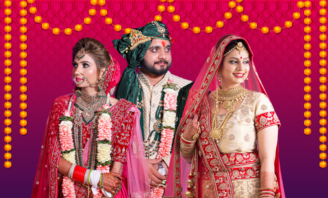 Chhattisgarh Man Marries Both Girlfriends In The Same Mandap In A Bizarre Throuple Love Story!