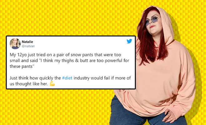 This 12-YO Girl Blamed The Pants For Not Fitting Her, Saying Her Thighs Are ‘Too Powerful’ For Them. It’s A Lesson On Body Positivity We All Need To Learn