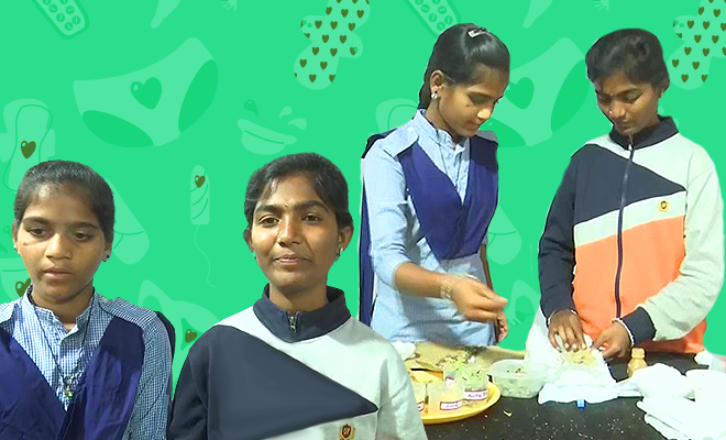 Telangana Schoolchildren Create Eco-Friendly Sanitary Napkins Called ‘Stree Raksha Pads’ To Tackle Menstrual Waste. This Is Remarkable!