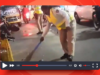 Police Constable Amaldar Razia Sayyed Was Recorded On Camera Sweeping The Glass Off The Road After An Accident