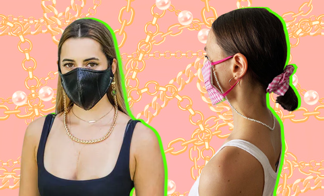 Face Mask Chain Is The Latest Fashion Accessory That Combines Fashion and Function. It Looks Cool But More Importantly, Keeps Your Mask From Getting Lost