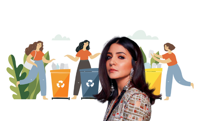 Anushka Sharma Implements Waste Segregation On The Sets Of Her Production House. So Someone In Bollywood Does Care