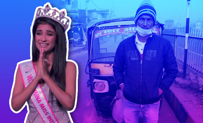 Manya Singh, Daughter Of An Auto Rickshaw Driver, Crowned Miss India 2020 Runner-Up. Her’s Is An Inspiring Story Of Struggle And Determination!