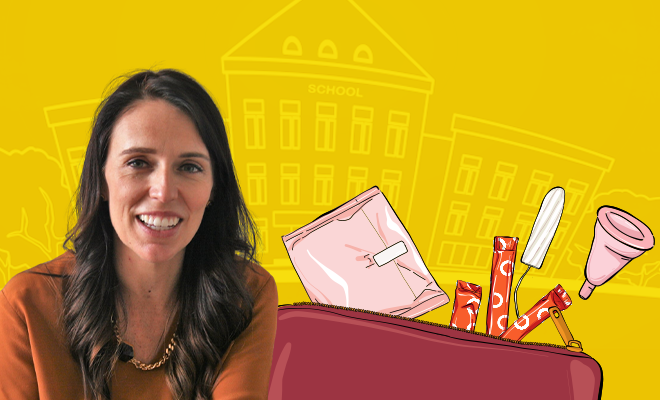 New Zealand Prime Minister Jacinda Arden Announces Free Menstrual Products In Schools To Fight Period Poverty