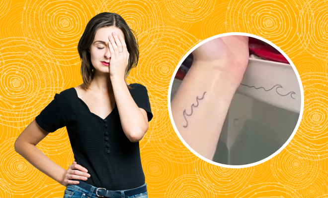 UK Woman Gets Her Refrigerator’s Logo Tattooed On Her Wrist. Realizes The Blunder After A Year