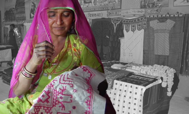 This Woman Helped 15,000 Women Earn By Selling Their Embroidery Work To Brands Like FabIndia And Ikea
