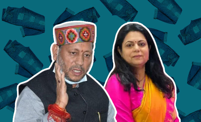 Tirath Singh Rawat’s Wife Comes To His Defence Post His Ripped Jeans Remark. Says Women Should ‘Save Our Culture’