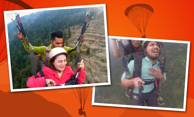 Woman Goes Viral After Her Paragliding Video Reminds Netizens Of The Land Kara De Bhai Guy!