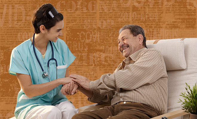 This Woman Took Part-Time Job As A Nurse To Be Able To See Her Father During The Pandemic