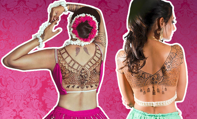 Back Henna With A Backless Blouse Is The Latest Bridal Trend That’s Making Heads Turn (Quite Literally)