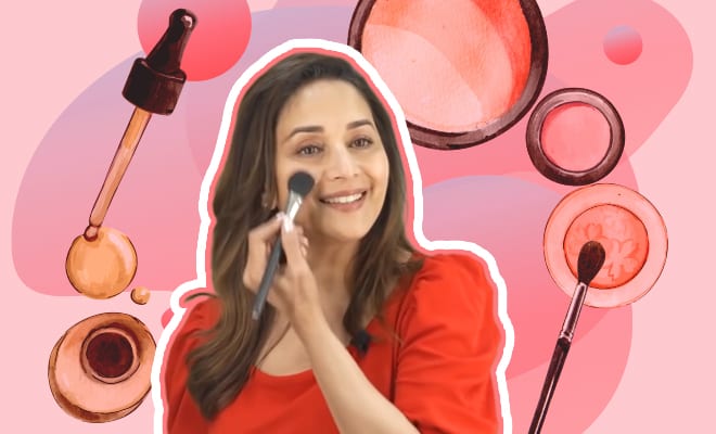 Madhuri Dixit Shares Her Effortlessly Natural Makeup Look. Psst, It Takes Less Than 15 Minutes!
