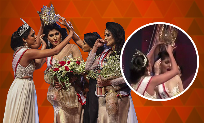 Beauty Queen Injured After Former Winner Snatches Her Crown On Stage And Insults Her
